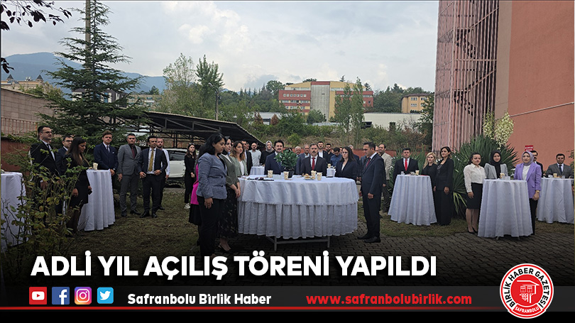 Adli Yıl Açılış Töreni Yapıldı                           