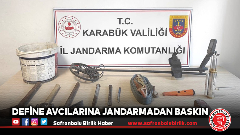Define Avcılarına Jandarmadan Baskın