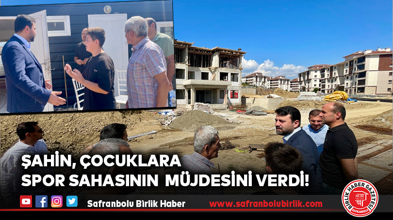 Milletvekili Şahin, Belen TOKİ’de Okul İnşaatını İnceledi