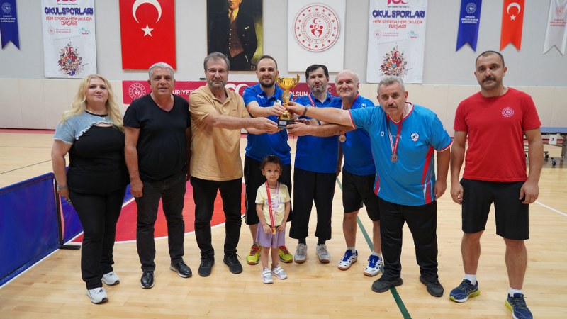 Masa Tenisi Turnuvası’nın Şampiyonu “KBÜ A” Takımı Oldu