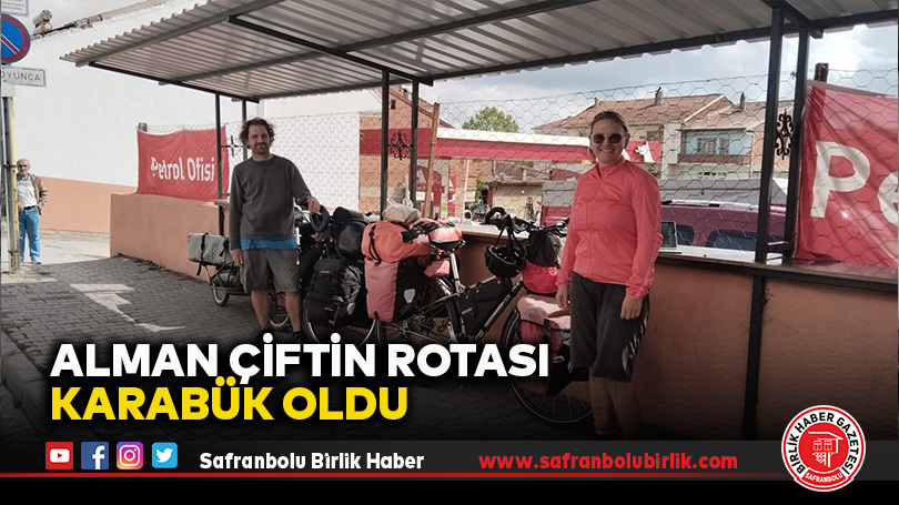 Alman Çift Bisikletleriyle Karabük’e Geldi