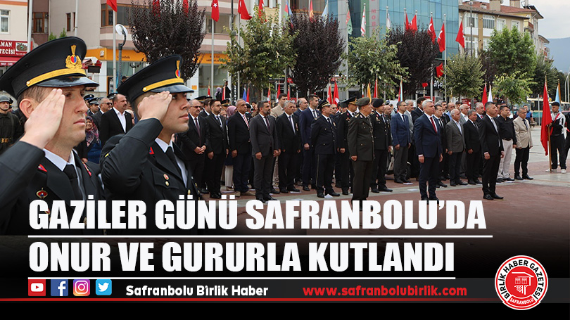 Safranbolu’da Gaziler Günü Törenle Kutlandı