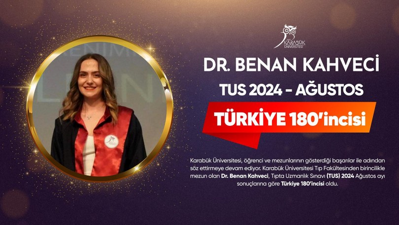 KBÜ’lü Öğrenciden TUS’ta Büyük Başarı