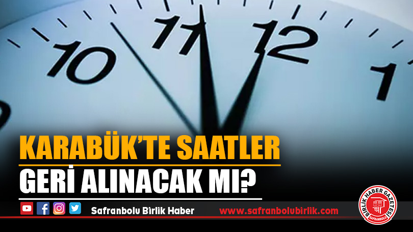 Vatandaşlardan Kış Saati Uygulaması Beklentisi