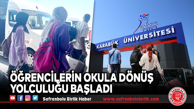 Öğrencilerin Okula Dönüş Yolculuğu Başladı