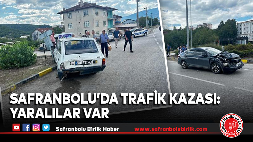 Safranbolu’da Trafik Kazası: Yaralılar Var