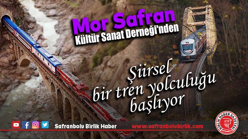 Mor Safran Kültür Sanat Derneği’nden Zonguldak’a Şiir İstasyonları Yolculuğu Başlıyor