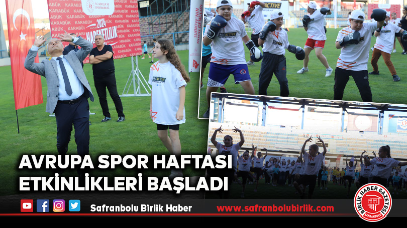 Avrupa Spor Haftası Etkinlikleri Başladı