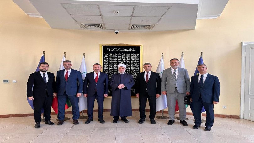 Rektör Kırışık, Bulgaristan Başmüftüsü İle Bir Araya Geldi