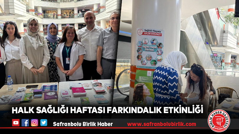 Halk Sağlığı Haftası Farkındalık Etkinliği