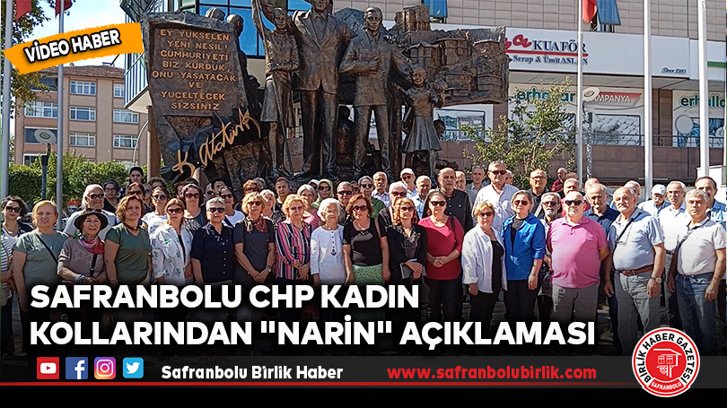 Safranbolu CHP Kadın Kollarından “Narin” Açıklaması