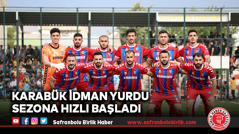 Karabük İdman Yurdu, Viranşehir’de Galip Geldi