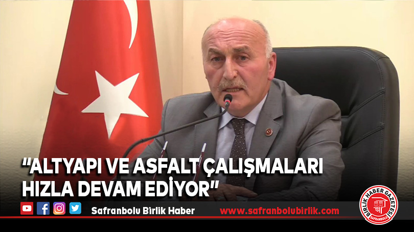 Altyapı ve Asfalt Çalışmaları Hızla Devam Ediyor