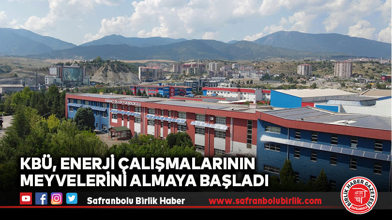KBÜ, Enerji Çalışmalarının Meyvelerini Almaya Başladı