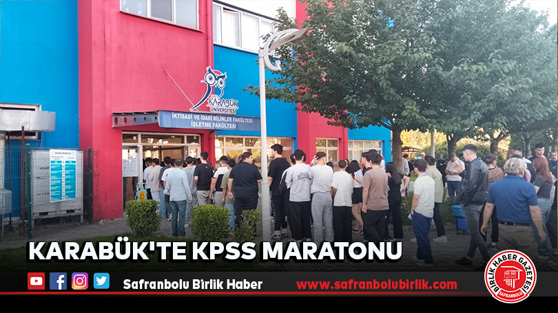 Karabük’te KPSS Maratonu