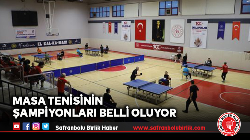 Masa Tenisinin Şampiyonları Belli Oluyor