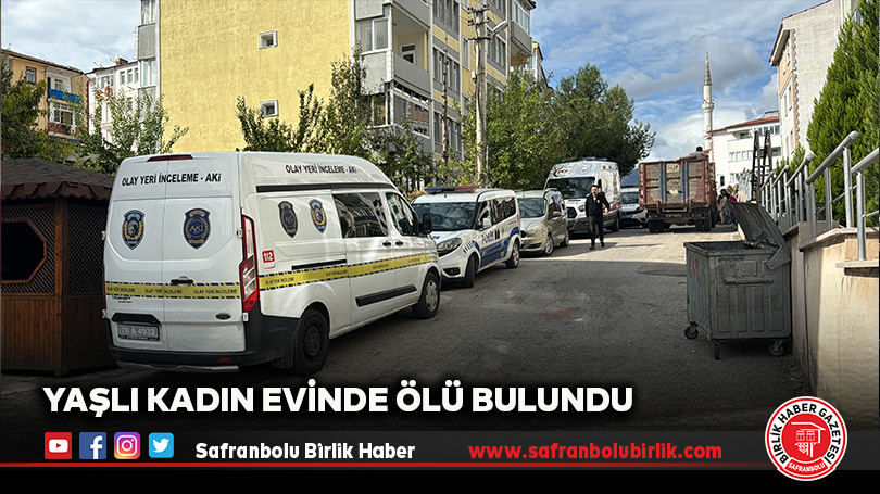 Yaşlı Kadın Evinde Ölü Bulundu