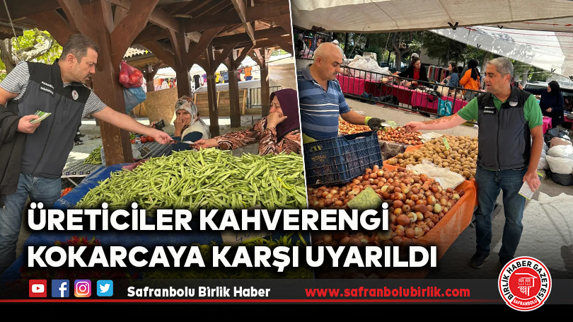 Üreticiler Kahverengi Kokarcaya Karşı Uyarıldı