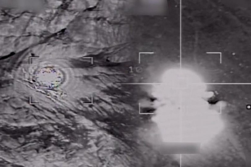 TSK terör inlerini işte böyle yok etti