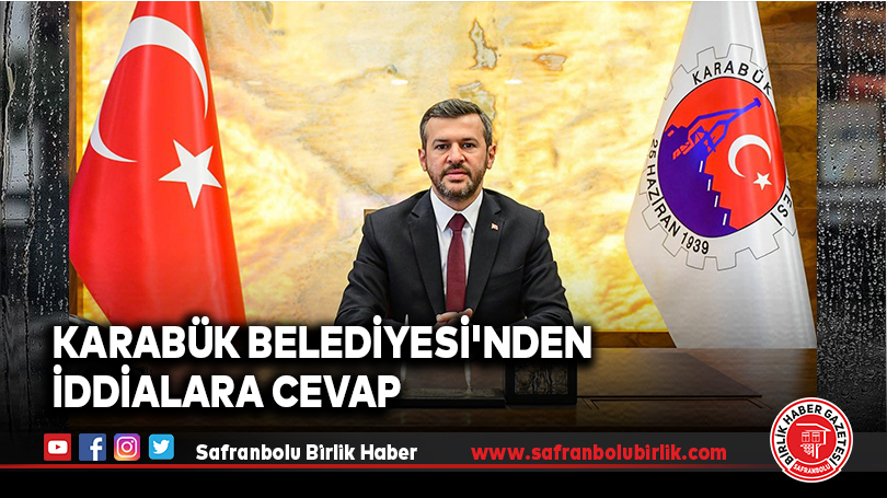 Karabük Belediyesi’nden İddialara Cevap