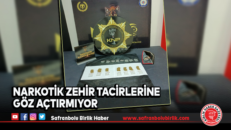 Narkotik Yine Yakaladı: 1 Gözaltı