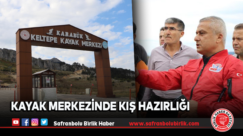 Kayak Merkezinde Kış Hazırlığı
