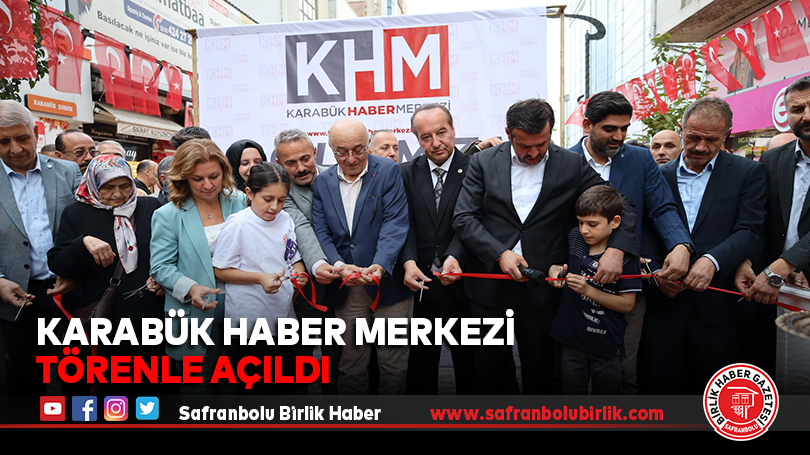 Karabük Haber Merkezi Törenle Açıldı