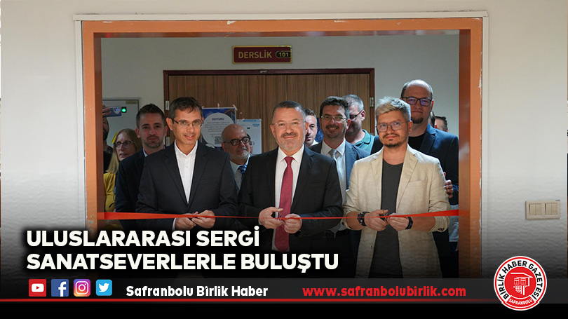 Uluslararası Sergi Sanatseverlerle Buluştu