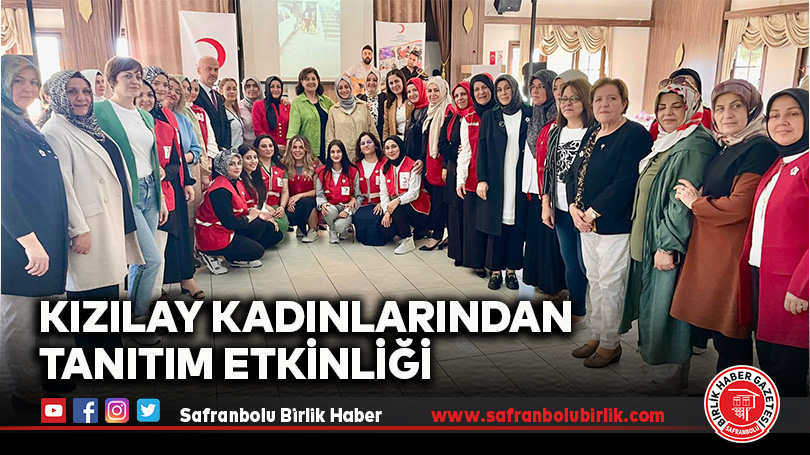 Kızılay Kadınlarından Tanıtım Etkinliği
