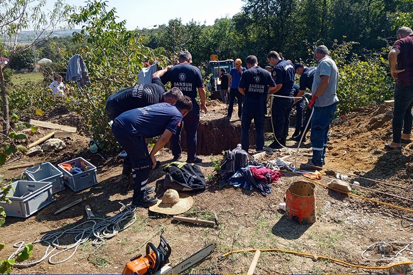 Samsun’da su çıkarmak için kuyu kazan 2 kişi toprak altında kaldı