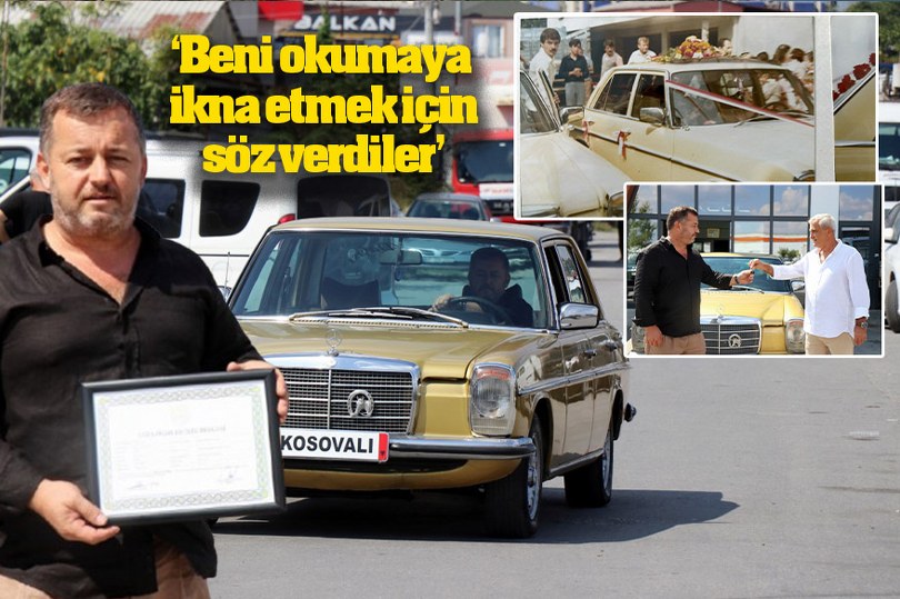 10 yaşında verdiği sözü 50 yaşında tuttu,