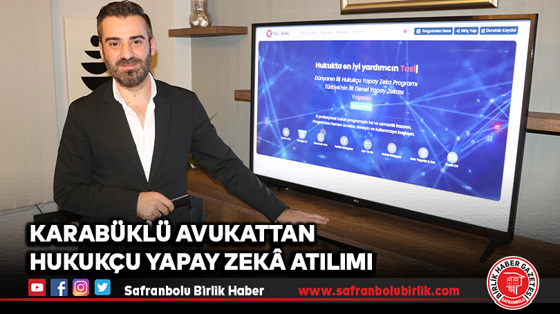 Dayan, “Dünyanın ilk hukukçu yapay zekası diyebiliriz”