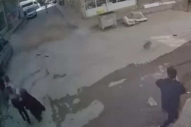 Korku Dolu O anlar kamerada