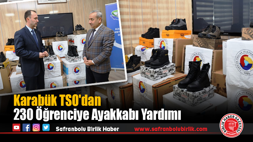 Karabük TSO’dan 230 Öğrenciye Destek!