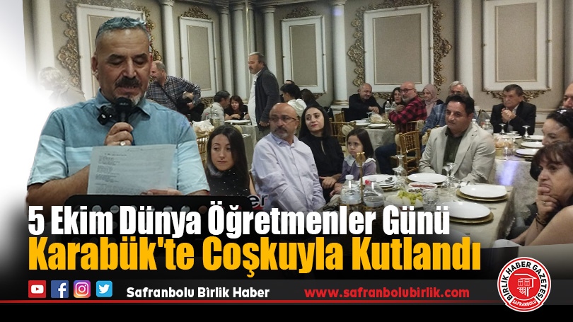 5 Ekim Dünya Öğretmenler Günü Etkinliği