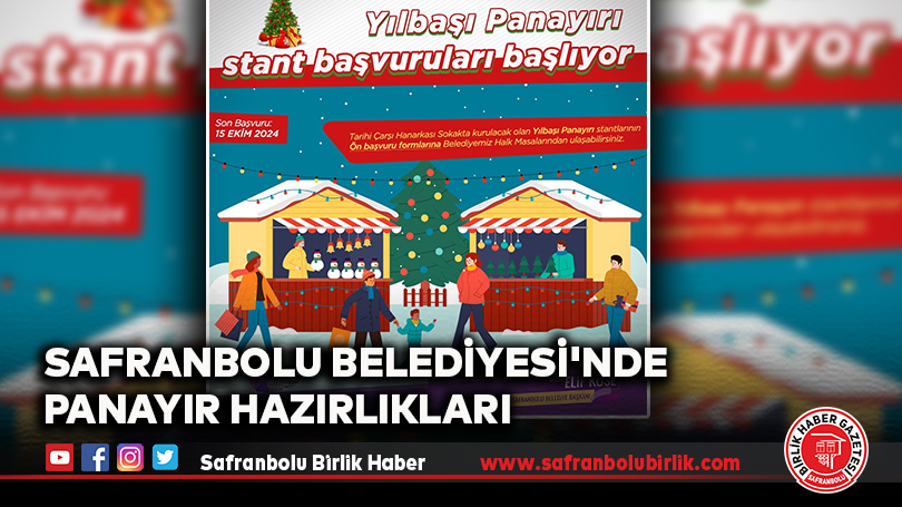 Safranbolu Belediyesi’nde Panayır Hazırlıkları