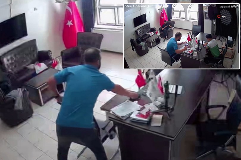 Depreme ofiste yakalandı, unuttuğu telefonunu almak için geri döndü