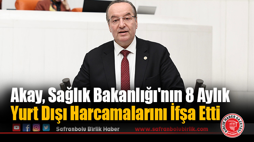 Akay, “Sağlık Bakanlığı Yurt Dışındaki Hastanelere 214 Milyon Lira Aktardı”