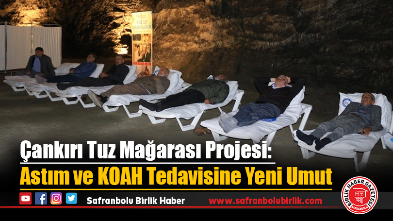 Astım ve KOAH hastalarının tedavi süreci yerin 150 metre altında sürüyor