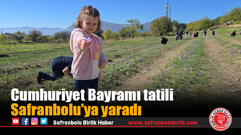 Cumhuriyet Bayramı tatili Safranbolu’ya yaradı