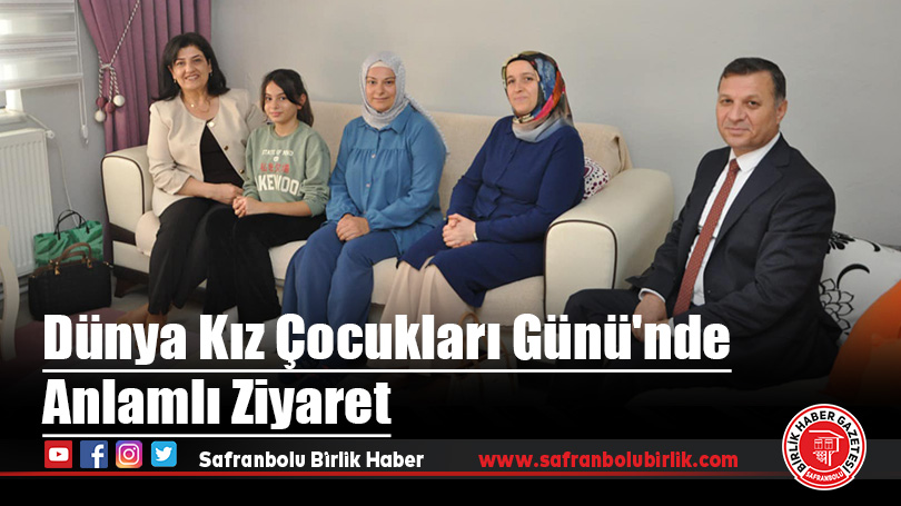 Dünya Kız Çocukları Günü’nde Anlamlı Ziyaret