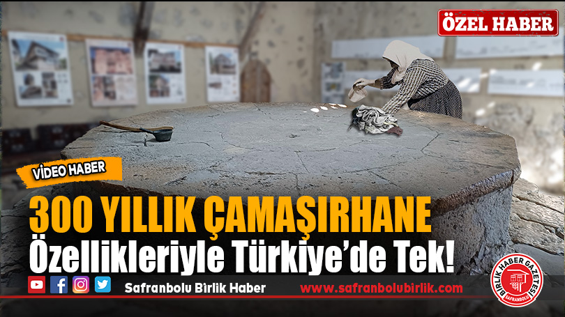 Yörük Köyü’nde ki Tarihi Çamaşırhane Mimarisiyle Türkiye’de Tek