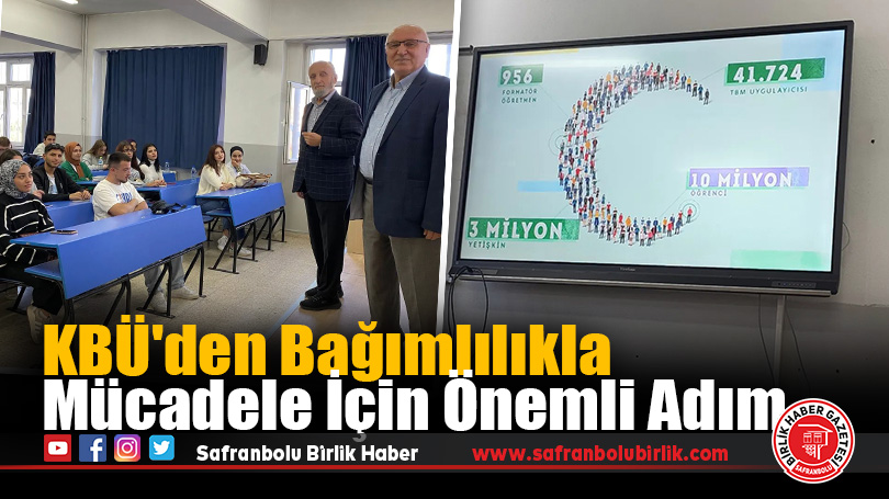 KBÜ’den Bağımlılıkla Mücadele İçin Önemli Adım