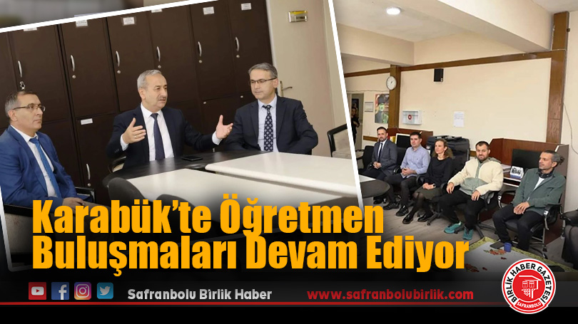 Öğretmen Buluşmaları Devam Ediyor