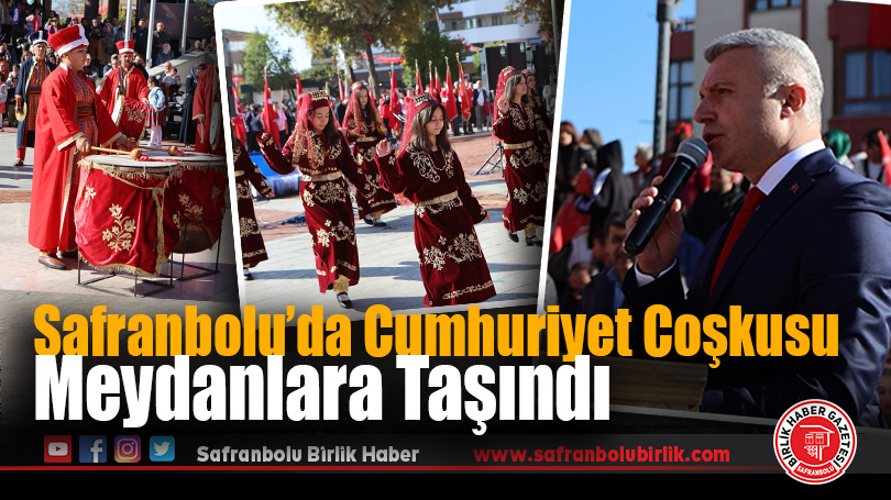 Safranbolu’da Cumhuriyet Coşkusu Meydana Taşındı