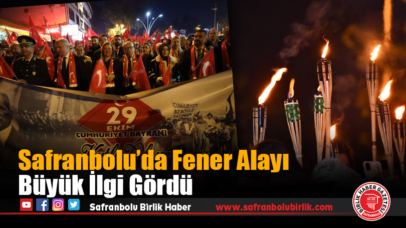 Safranbolu’da Fener Alayı Etkinliği Büyük İlgi Gördü
