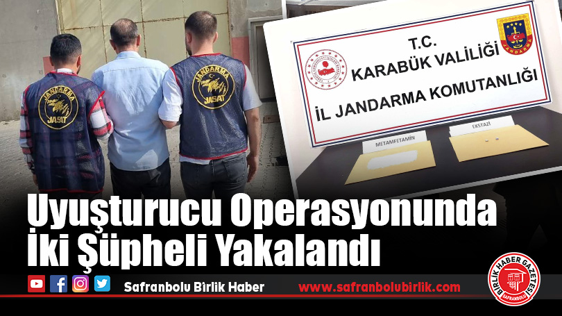 Uyuşturucu Operasyonunda İki Şüpheli Yakalandı