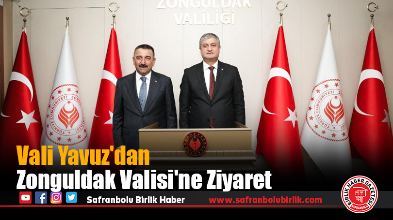 Vali Yavuz’dan Zonguldak Valisi’ne Ziyaret