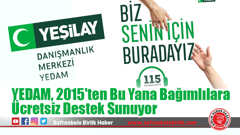 YEDAM, 2015’ten Bu Yana Bağımlılara Ücretsiz Destek Sunuyor