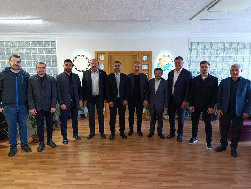 Başkan Aydın ve Yönetiminden STSO’ya Ziyaret